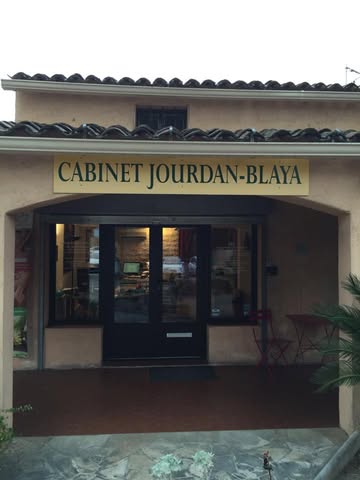 Façade du cabinet Joudan Blaya à Grasse